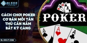 Cách Chơi Poker Cơ Bản Mỗi Tân Thủ Cần Nắm Bắt Kỹ Càng